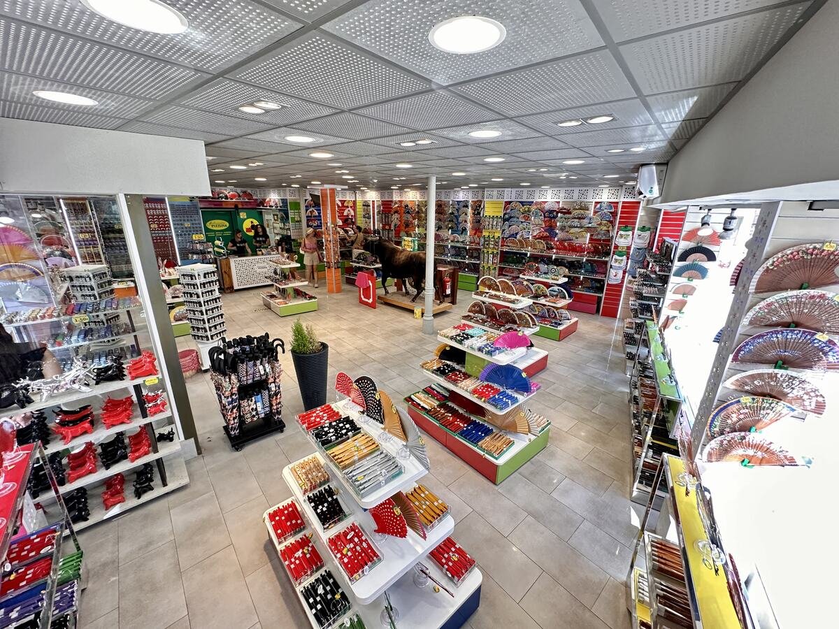 Rincón de la tienda de Artesanías Medina en Espinel 13, Ronda